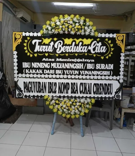 Papan Bunga Duka Ciawi Wanayasa