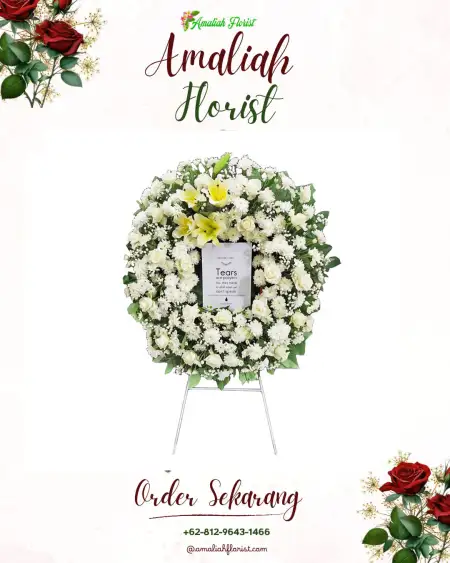 Krans Bunga Duka Ciawi Wanayasa