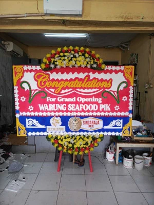 Papan Bunga di Ciawi Wanayasa
